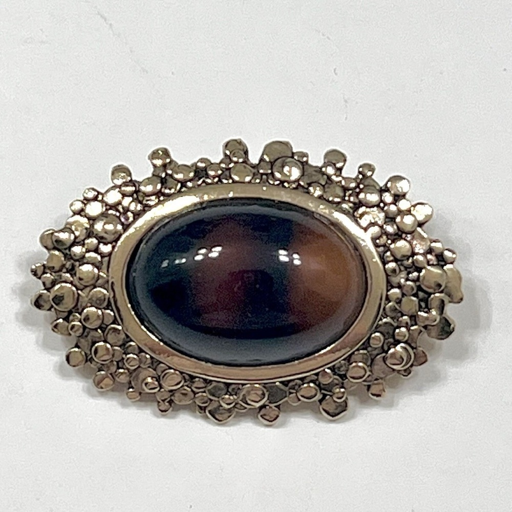 Sarah Coventry Canada Tiger’s Eye Brooch